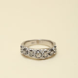 RING OF THE NILE | 14K GOLD | SALT & PEPPER DIAMONDS