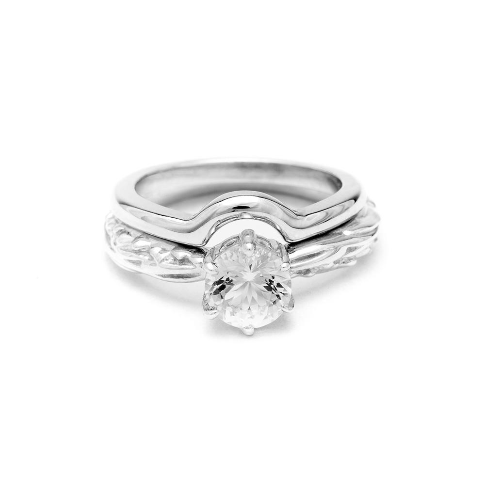 MATRIX SOLITAIRE UNION (No. 02) | SILVER - AngelaMonacojewelry