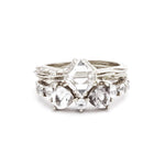 RAW SOLITAIRE UNION (No. 03) | SILVER - AngelaMonacojewelry