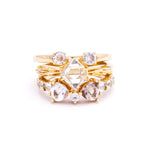 RAW SOLITAIRE UNION (No. 04) | 14k GOLD - AngelaMonacojewelry