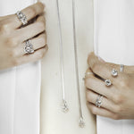 STATEMENT PASSAGE RING | SILVER & HERKIMER - AngelaMonacojewelry