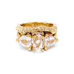 STONE AGE UNION (No. 01) | 14k GOLD - AngelaMonacojewelry