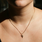 Angela Monaco Jewelry philadelphia 14k yellow gold white diamond snake charm