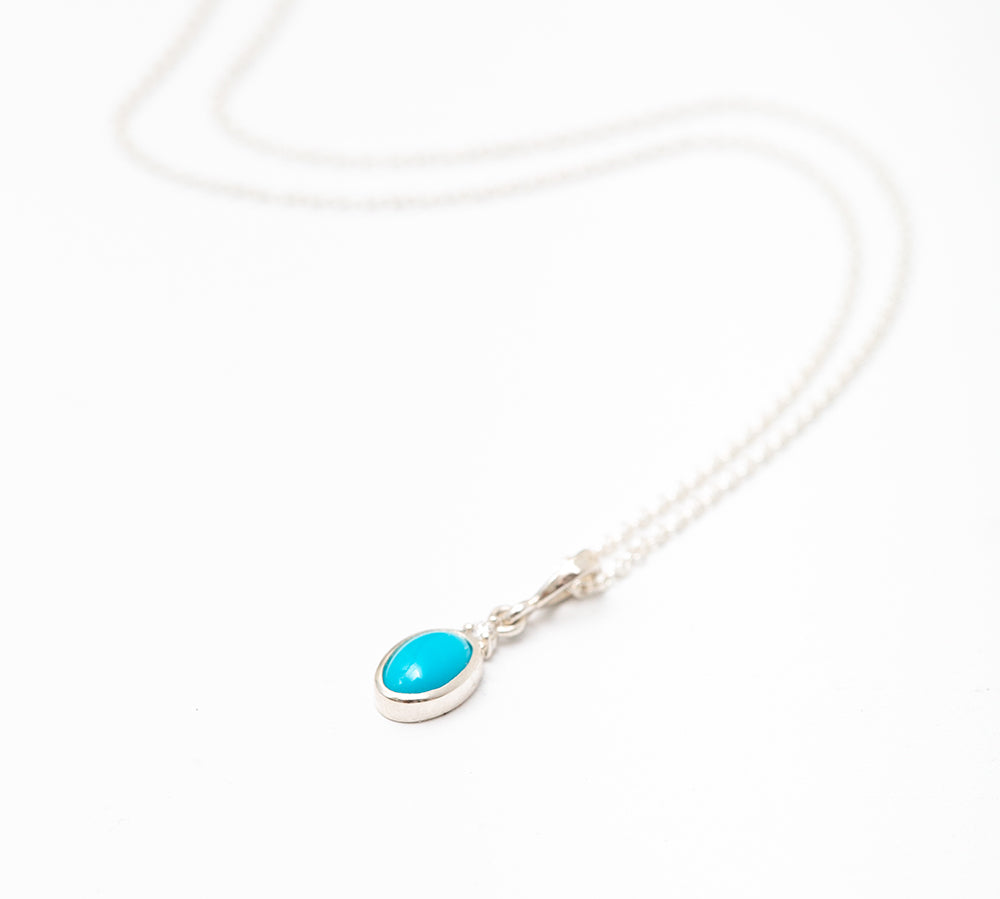 angela monaco jewelry philadelphia jeweler oval necklace silver turquoise