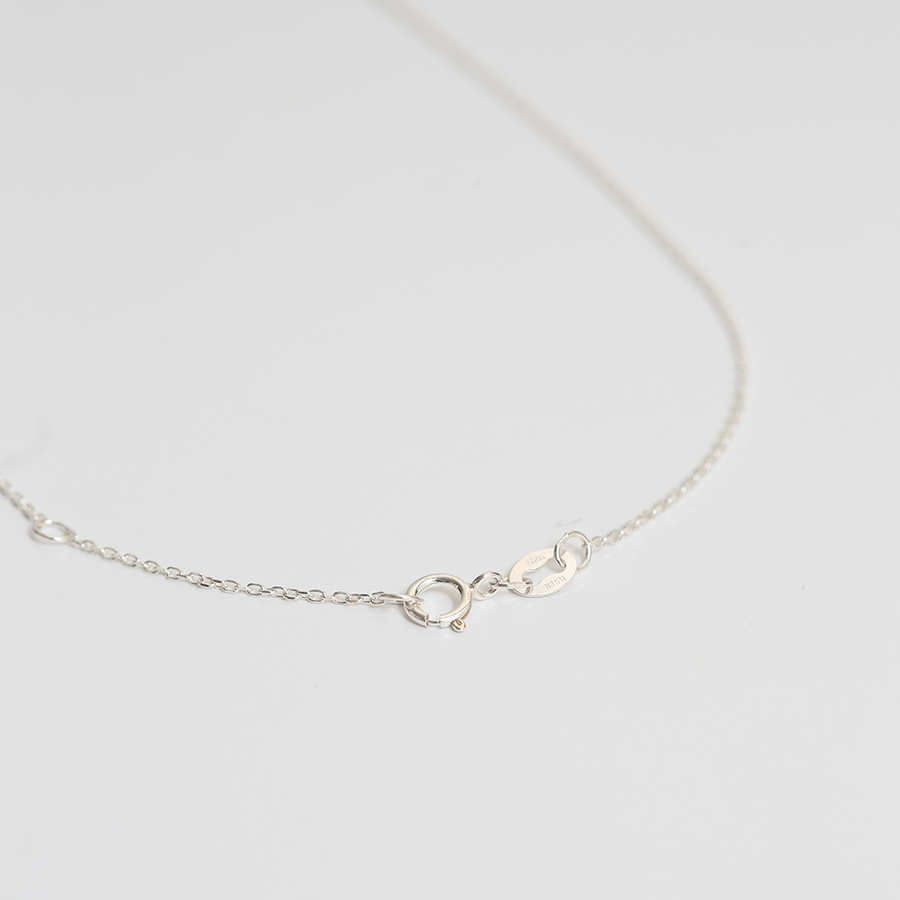 EVERYDAY MOON PHASE NECKLACE | SILVER
