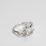 angela monaco jewelry philadelphia solid sterling silver vintage panther with chains ring
