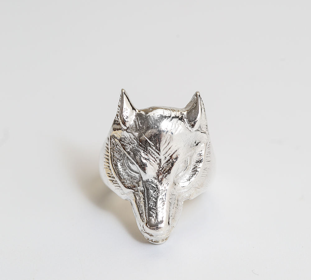 angela monaco philadelphia jeweler sterling silver fox ring